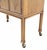 Mid-Century Modern Flip Top Bar Cart Server Cabinet For Sale - Image 4 of 11