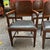 An exceptionally rare and complete set of six matching American Art Deco dining chairs, circa 1930s. Finding an intact,...