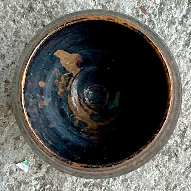 Vintage Boho Original Studio Pottery Bowl For Sale - Image 4 of 7