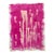 Contemporary Original Painting on Paper by CL Auker “Pink and Pink” For Sale