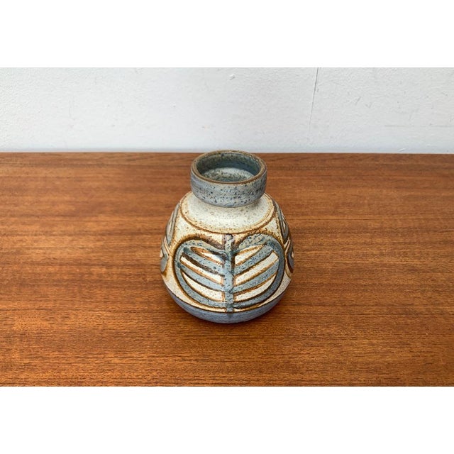 Mid-Century Danish Stoneware Vase from Søholm, 1960s For Sale - Image 5 of 17