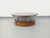 Vintage Italian Round Coffee Table in Teak, Chrome Metal and Smoked Glass, 1960s For Sale - Image 12 of 18