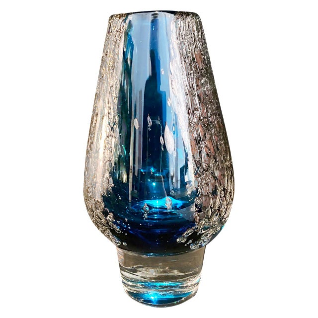 1960s Heinrich Löffelhardt Mid Century German Crystal Vase Chairish