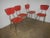 Red Formic Chairs Set, 1970s, Set of 4 For Sale - Image 13 of 13