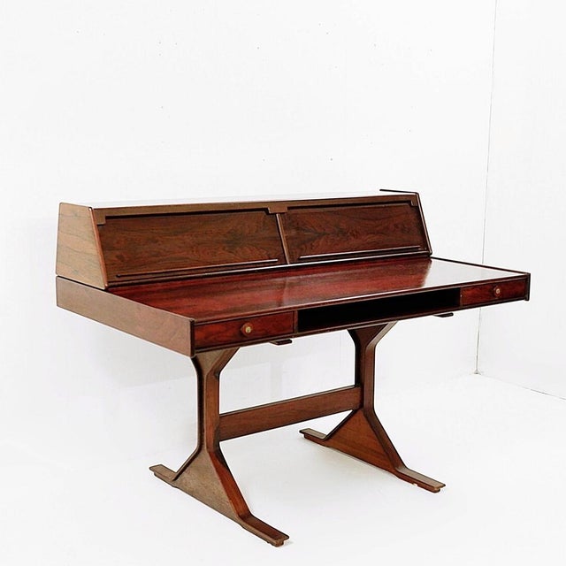Italian Model 530 Writing Desk by Gianfranco Frattini for Bernini, 1960s For Sale - Image 14 of 14