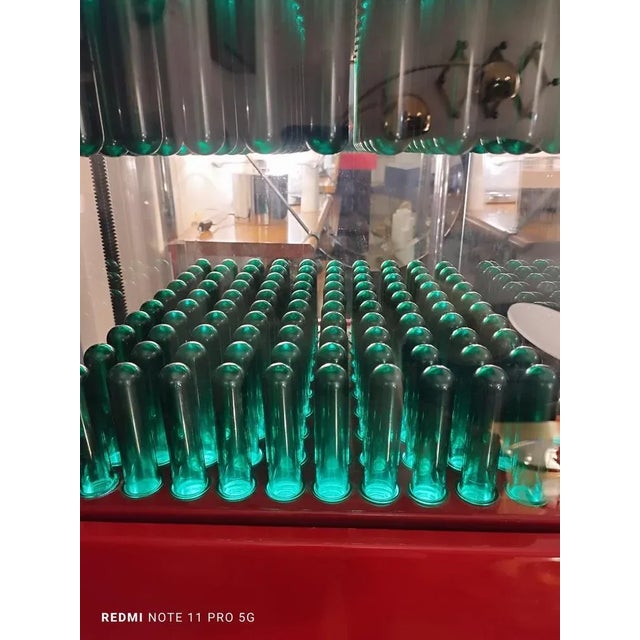 1980s Acrylic Glass Totem Floor Lamp by Paolo Ventrella, Italy, 1980s For Sale - Image 5 of 8