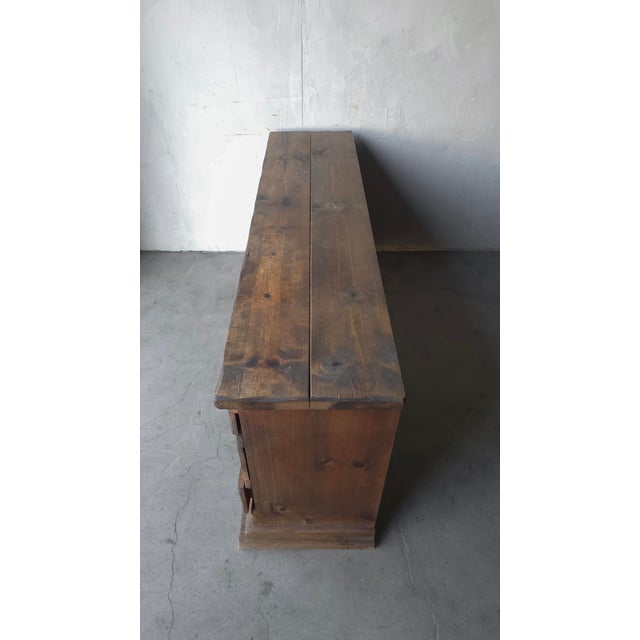 Antique Rustic European Dresser Credenza For Sale - Image 4 of 7