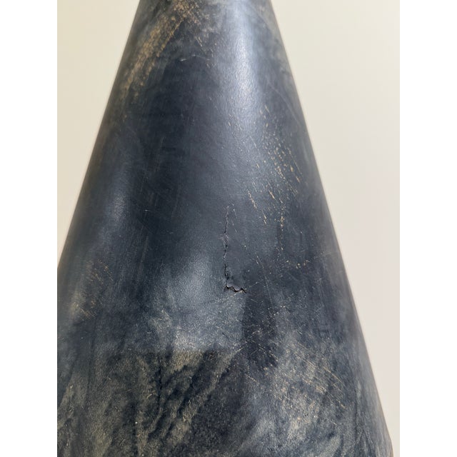 1970s Cambridge Lamps Inc. Neoclassical Style Black Floor Lamps Pair For Sale - Image 12 of 12