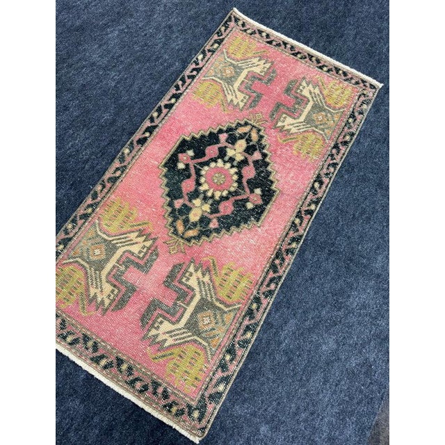 Early 21st Century Turkish Yastik Rug 1'8" x 3'4" For Sale - Image 5 of 5