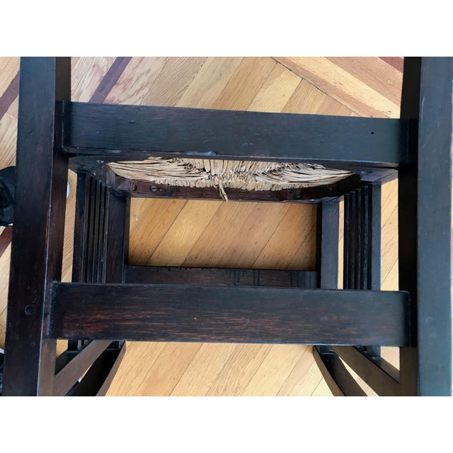 Antique Gustav Stickley Spindle Rocking Chair Circa 1905 Chairish