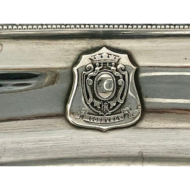 Early 20th Century Silver-Plate Dish From the Iconic Hollywood Rosevelt Hotel For Sale - Image 5 of 9