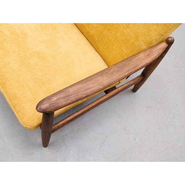 Vintage Lounge Chair by Edmund Homa for Gościcińskie Fabryki Mebli, 1960s For Sale - Image 12 of 15