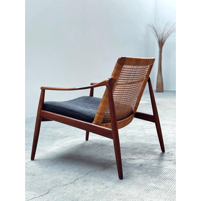 1960s Vintage German Chairs in Teak by Hartmut Lohmeyer for Wilkhahn, 1960s, Set of 2 For Sale - Image 5 of 8
