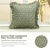 * Hand block printed cushion cover – Each piece reflects traditional craftsmanship. * Premium thick linen fabric –...