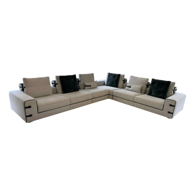 Italian Modern Gamma Gregory Modular Sectional For Sale