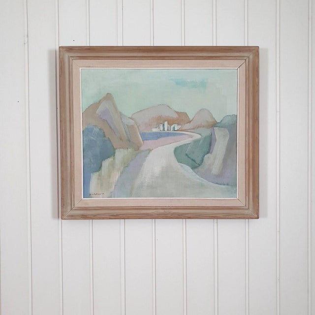 Bia Peterson, Spanish Nature, 1950s, Oil on Canvas For Sale - Image 6 of 18