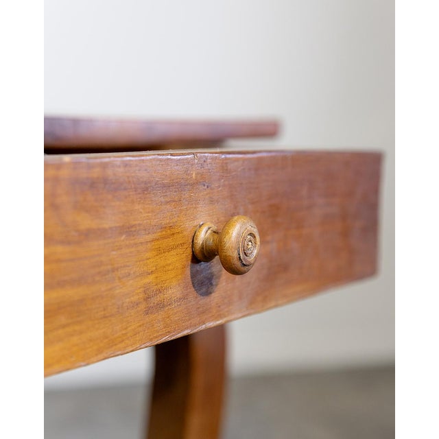 Wood 19th Century King Louis Writing Desk For Sale - Image 7 of 11