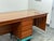 Wood Mid-Century Modern Style Walnut Executive Desk For Sale - Image 7 of 12