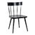 NOIR Esme Chair, Hand Rubbed Black For Sale