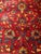 Textile Vintage Manchester Kashan Gallery Rug, Hand-Knotted Wool, Geometric Pattern, 6x12, Crimson Red & Blue For Sale - Image 7 of 18