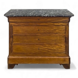 Louis Philippe Chest of Drawers in Patinated Mahogany For Sale