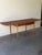 Brown Mid Century Danish Teak Extendable Dining Table With Drawers 1960s For Sale - Image 8 of 10