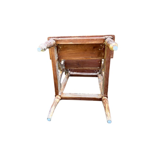 Antique Library Steps or Three-Tiered Side Table For Sale - Image 9 of 9