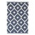 Bunny Williams for Dash & Albert Elizabeth Navy Indoor/Outdoor Rug, 7' 6" x 9' 6" For Sale