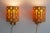 Wood Vintage Scandinavian Sconces in Pine, 1975, Set of 2 For Sale - Image 7 of 11