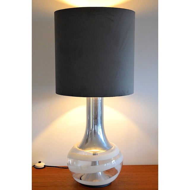 Large Glass Table Lamp from Doria Leuchten, 1970s For Sale - Image 14 of 14