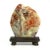 This is a nicely crafted mountain shape tree scenery theme art work from Chinese Shou Shan Stone. Dimensions: w6.25" x d2"...