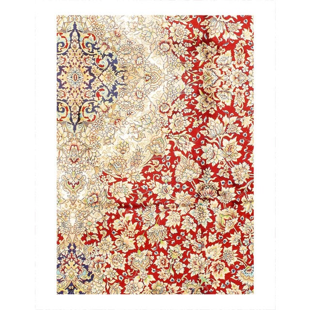 Viscose on a cotton foundation with a medallion This rug has a dense, soft pile, and excellent quality, to ensure that you...