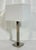 Visual Comfort Marian Jamieson "Cube" Table Lamp Polished Nickel Modernist Design For Sale - Image 4 of 17