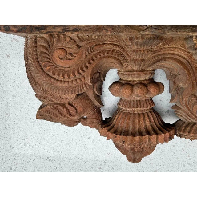 18th Century Antique Hardwood Indian Temple / Chariot Architectural ...