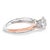 Immerse yourself in the tender embrace of romance and elegance with this exquisite heart motif ring, a true testament to...