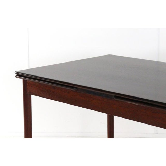 Extendable Rosewood Stenstrup Dining Table For Sale - Image 12 of 16
