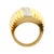 Vintage Dankner 14k Fluted Diamond Ring, Size 6.5 For Sale - Image 9 of 14