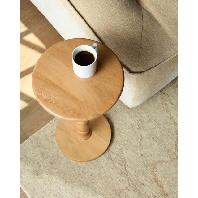 Introducing the Harare End Table, a beautiful addition to any space that seamlessly combines elegance and functionality....