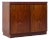 Skovby Mid Century Danish Rosewood Credenza Bar Cabinet For Sale