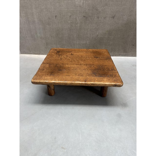 Vintage Wooden Coffee Table, 1950s For Sale - Image 9 of 12