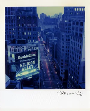 Silicon Alley, Nyc, Polaroid Sx-70 by Murray Bognovitz, 1996