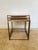 Late 20th Century Burlwood/Brass Nesting Tables - Set of 3 For Sale In San Antonio - Image 6 of 13