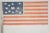 American Rare 12 Star Antique American Flag Civil War Flag 1860 For Sale - Image 3 of 4