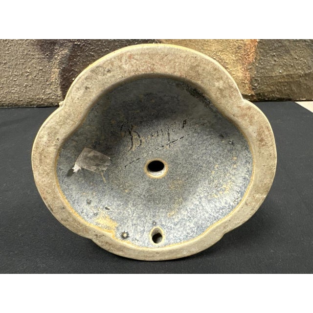 Art Nouveau Ceramic Lamp, 1890s, in Flawless conditions. Designed 1890 to 1919 Up to 250V (Europe/UK Standard).The wiring...