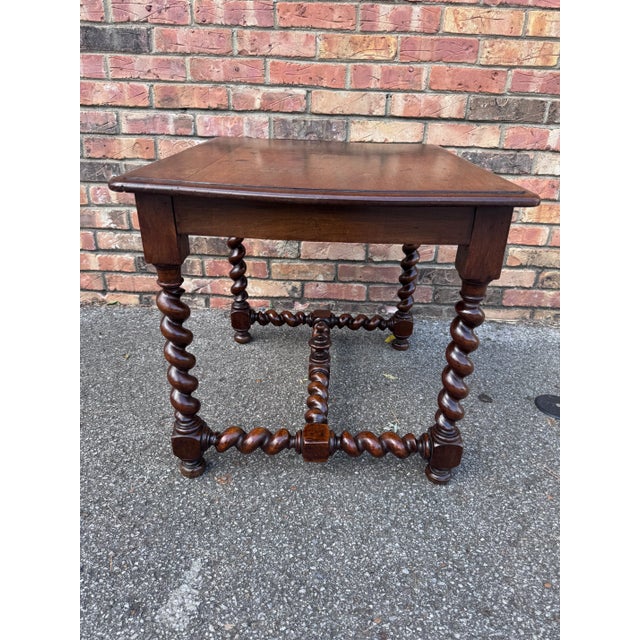 This beautiful side table is ready to go to your living space! Coming from France under the reign of Louis XIII, this...
