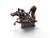 Gold Mythological Sculptures Depicting Putti Riding Seahorses, 1950, Bronze, Set of 2 For Sale - Image 8 of 11