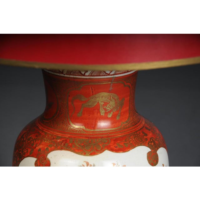 Chinese Porcelain Table Lamp, 20th Century For Sale - Image 4 of 17