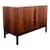 Mid Century Modern Compact Credenza Cabinet Refrigerator Storage Silkeborg Lock For Sale