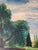 Vintage 1950s Oil Painting Rambouillet France Landscape For Sale In Los Angeles - Image 6 of 16