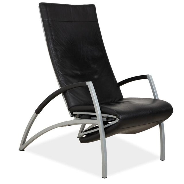 Black Pax Armchair from Interprofil For Sale - Image 6 of 14